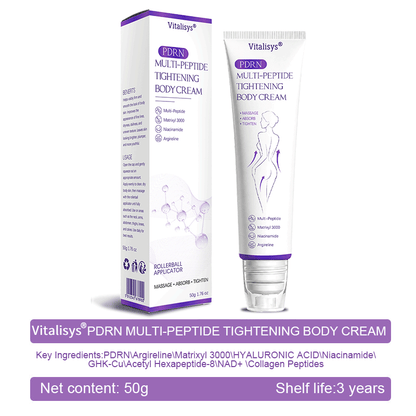 💎FDA Official: Vitalisys® PDRN Multi-Peptide Massaging Body Roller Cream- Anti-aging, Hydrating, Skin Firming & Lifting, Skin Repair, Even Tone, Acne and Dark Spot Treatment, Wart and Mole Removal, and Psoriasis Relief.