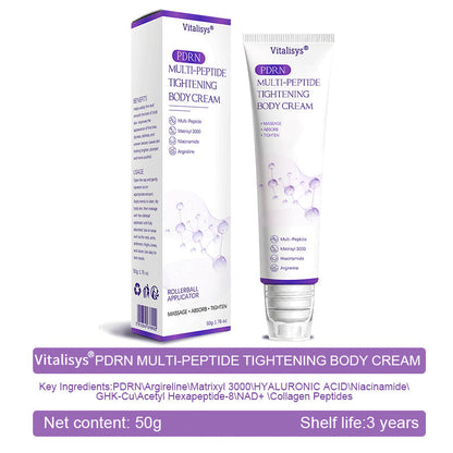 Vitalisys®🔥PDRN Multi-Peptide Massaging Body Roller Cream- Anti-aging, Hydrating, Skin Firming & Lifting, Skin Repair, Even Tone, Acne and Dark Spot Treatment, Wart and Mole Removal, and Psoriasis Relief