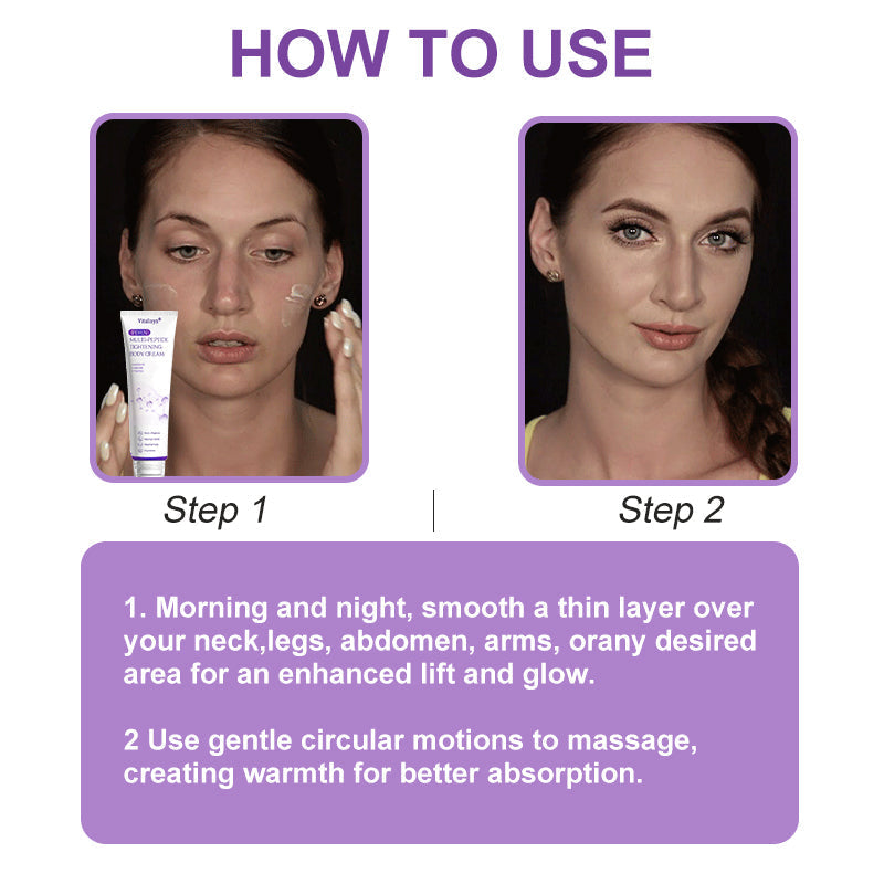 Vitalisys®🔥PDRN Multi-Peptide Massaging Body Roller Cream- Anti-aging, Hydrating, Skin Firming & Lifting, Skin Repair, Even Tone, Acne and Dark Spot Treatment, Wart and Mole Removal, and Psoriasis Relief