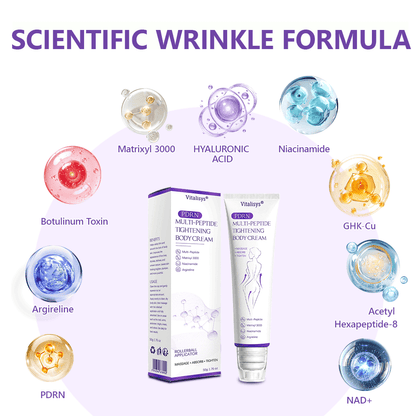 💎FDA Official: Vitalisys® PDRN Multi-Peptide Massaging Body Roller Cream- Anti-aging, Hydrating, Skin Firming & Lifting, Skin Repair, Even Tone, Acne and Dark Spot Treatment, Wart and Mole Removal, and Psoriasis Relief.
